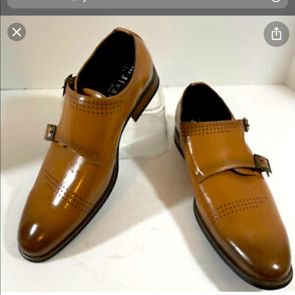 Jivana Milan Men Dress Shoes Monkstraps - Picture 16 of 16